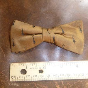 Vintage Men's Clip On Royal Rust Resistant Bow Tie